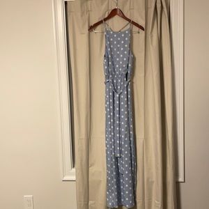 Ann Taylor Poka Dot Maxi